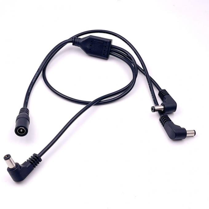 1 θηλυκό σε 3 γωνία αρσενικό Δρόμους DC Splitter καλώδιο επέκτασης ισχύος για κάμερα ασφαλείας CCTV 2