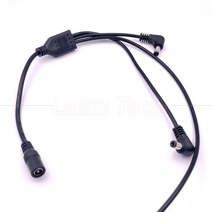 1 θηλυκό σε 3 γωνία αρσενικό Δρόμους DC Splitter καλώδιο επέκτασης ισχύος για κάμερα ασφαλείας CCTV 5