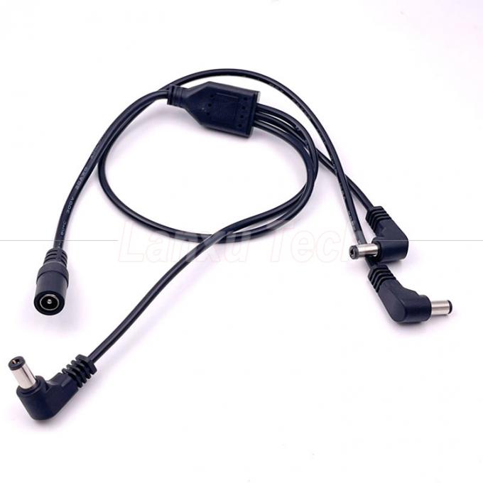 1 θηλυκό σε 3 γωνία αρσενικό Δρόμους DC Splitter καλώδιο επέκτασης ισχύος για κάμερα ασφαλείας CCTV 7