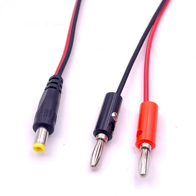 12v DC 5.5mm X 2.1mm Άντρας σε 4mm καλώδιο μπανάνας Plugs 6