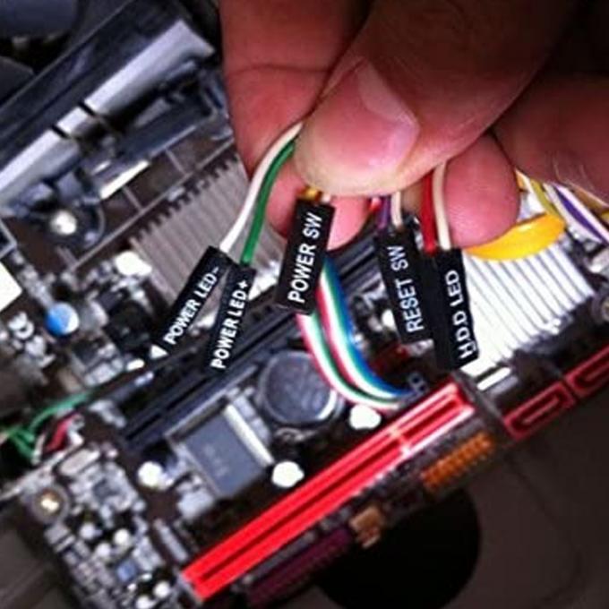 PC Case Motherboard υπολογιστή HDD Reset ATX Εναλλακτικός διακόπτης 0