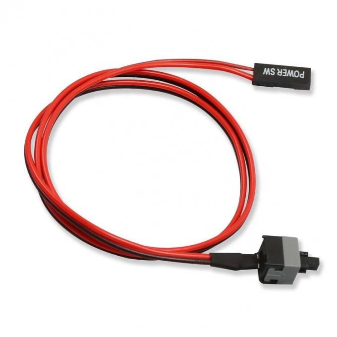 2 Pin SW PC Κεφάλαιο Μητρική Πίνακα Swith on off Computer Reset Power ATX καλώδιο 1