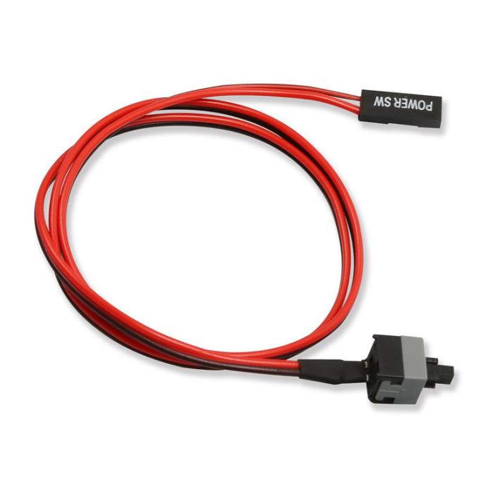 2 Pin SW PC Κεφάλαιο Μητρική Πίνακα Swith on off Computer Reset Power ATX καλώδιο 4