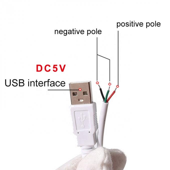 5V Power Dimming Switch Dimmer USB καλώδιο φορτιστή για Led Strip 4