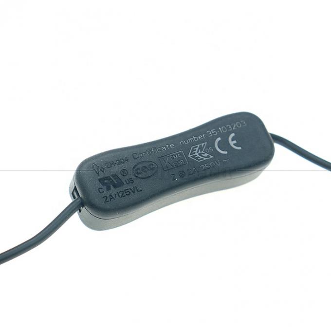 Ηλεκτρική ενέργεια εκτός 1M USB A αρσενικό για να ανοίξετε καλωδίου φορτιστή γυμνού καλωδίου με κουμπί 304 4