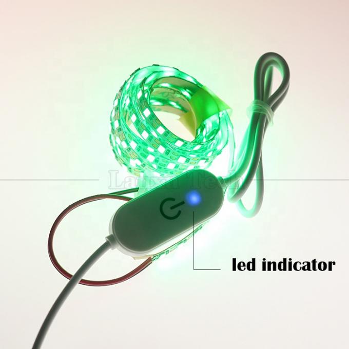 5V 1m on off Switch Controller USB για να ανοίξετε καλώδια End Cable Touch Dimmer για 3w 5w Led Strip Light Lamp 2