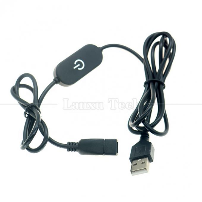 5v Touch Switch αρσενικό προς θηλυκό USB on off Cable Stepless Controller Dimmer για Led Strip Bar Lamp 0
