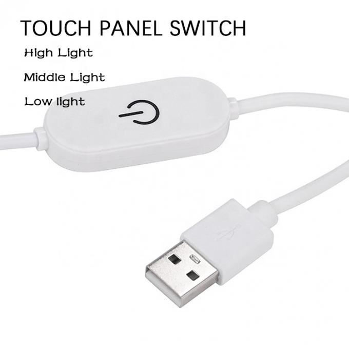 5V 2A USB TO dc 5.5*2.1mm ρυθμιζόμενος διακόπτης με τηλεχειριζόμενο καλώδιο LED 4