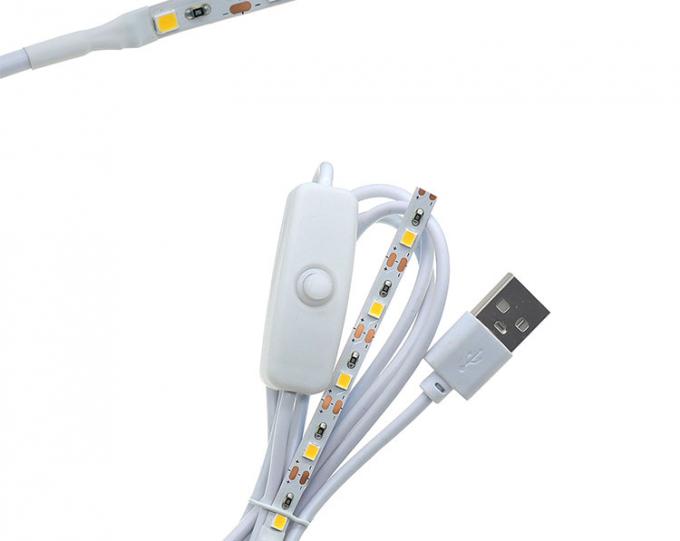 Υψηλής ποιότητας USB ελεγκτής Dimmer Δύναμη σε εκτός καλώδιο διακόπτη με LED φως λάμπα Strip 4