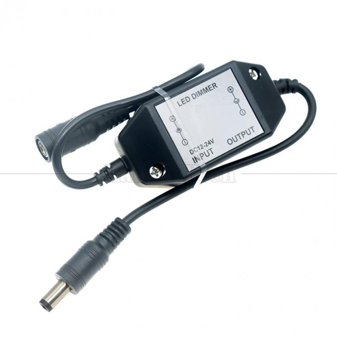 Πιστοποιητικό CE 12V 24V αρσενικό προς θηλυκό DC Power ON OFF Switch Controller LED Dimmer για λαμπτήρα 4