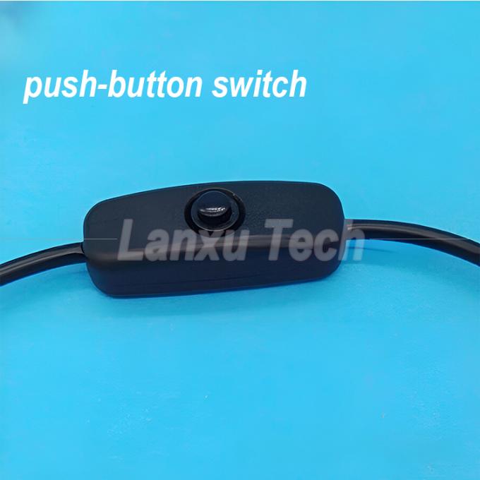 USB Micro B Άντρας προς θηλυκή επέκταση επάνω εκτός πάταγμα 501 καλώδιο διακόπτη 3