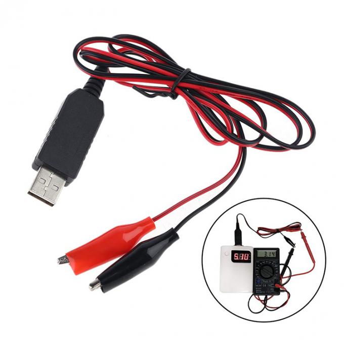 AAA AAA Battery Eliminator Repace Battery USB 5v έως 1.5v 3v 4.5v Step down Power Charger Cable για LED Light Ηλεκτρικό Παιχνίδι 1
