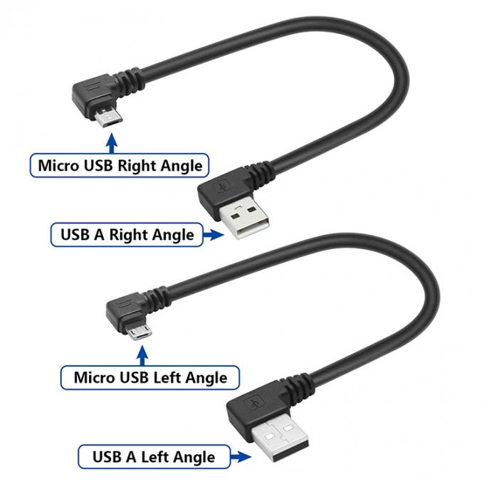 Γωνία USB σε σχήμα L Αριστερή δεξιά γωνία 90 μοίρες 4