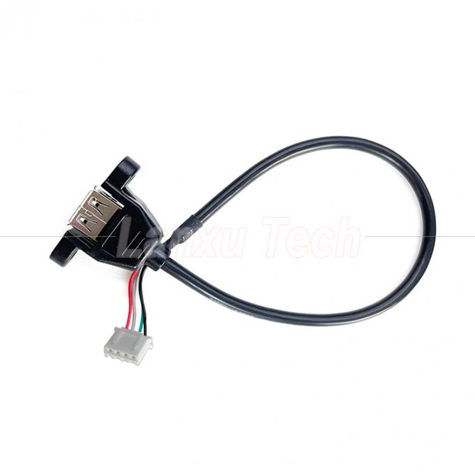 Καλώδιο USB 2.0 για τοποθέτηση πίνακα τύπου A σε JST XH PH VH 4 πιν 1
