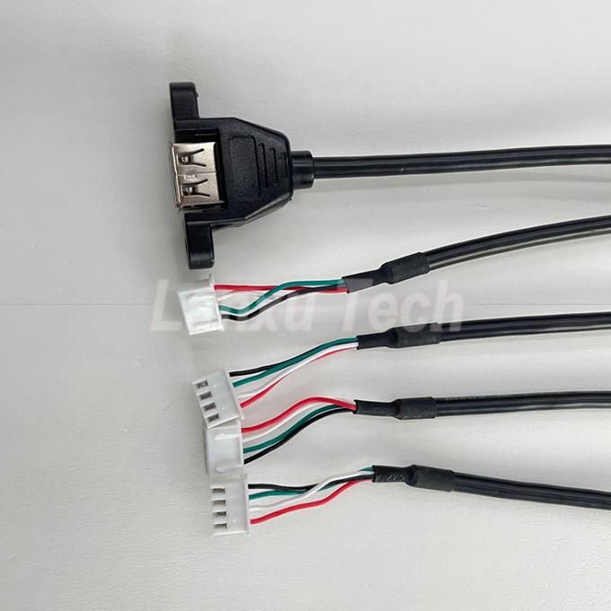 Καλώδιο USB 2.0 για τοποθέτηση πίνακα τύπου A σε JST XH PH VH 4 πιν 4
