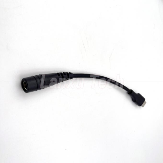 5V USB τύπου C σε συνεχές 5.5x2.1mm καλώδιο επέκτασης φορτιστή για λάμπα γραφείου LED 3