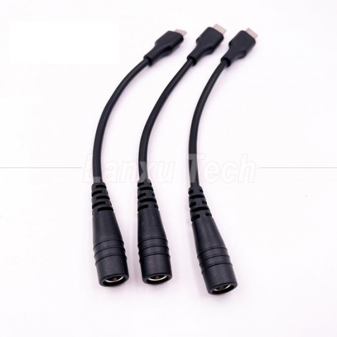 5V USB τύπου C σε συνεχές 5.5x2.1mm καλώδιο επέκτασης φορτιστή για λάμπα γραφείου LED 2