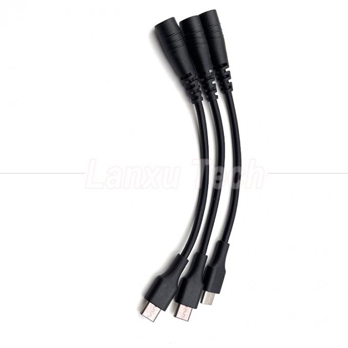 5V USB τύπου C σε συνεχές 5.5x2.1mm καλώδιο επέκτασης φορτιστή για λάμπα γραφείου LED 4