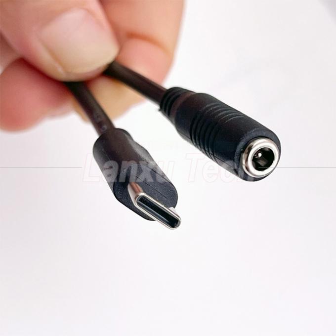5V τύπου C σε συνεχές 3.5x1.35mm 5.5x2.1mm καλώδιο επέκτασης φόρτισης ισχύος για λάμπα γραφείου LED 2