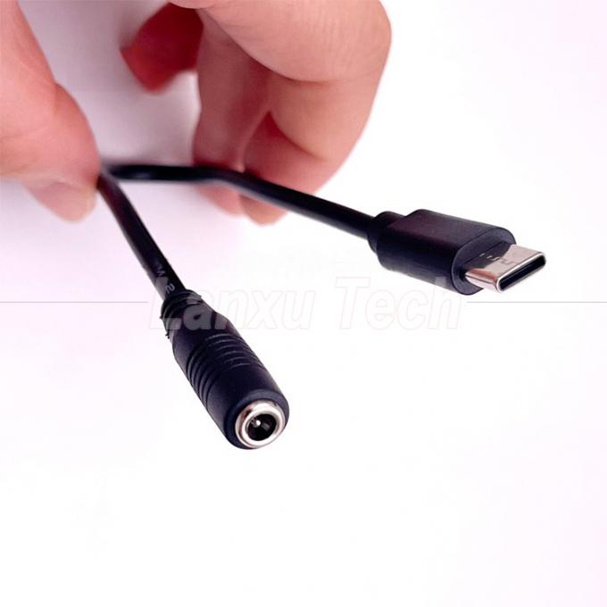 5V τύπου C σε συνεχές 3.5x1.35mm 5.5x2.1mm καλώδιο επέκτασης φόρτισης ισχύος για λάμπα γραφείου LED 3
