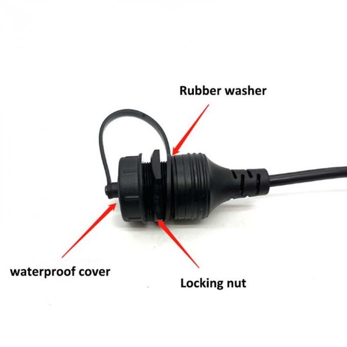 USB B 2.0/3.0 Άντρας προς θηλυκό Ανερόστεγο καλώδιο επέκτασης με πίνακα επιφάνειας επιφάνειας για εκτυπωτή αυτοκινήτου φορτηγού πλοίου μηχανοκίνητου υπολογιστή 0