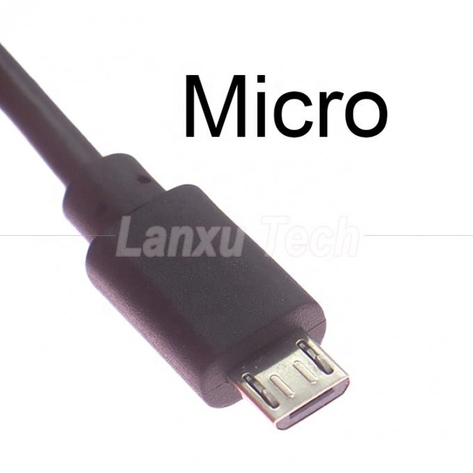 50cm 1M 2M 1A 2A φόρτιση V8 Micro σε USB Data Charger Extension Cable 3