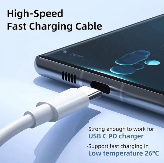 Υψηλής ποιότητας ταχεία φόρτιση 60w 100w Τύπος C έως Τύπος C PD καλώδιο φορτιστή δεδομένων 1