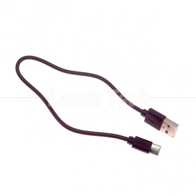 Σύντομη ταχεία φόρτιση μόνο 1A 2A USB σε τύπου C καλώδιο φορτιστή για ανεμιστήρα Power Bank 4