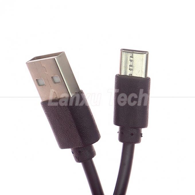 Σύντομη ταχεία φόρτιση μόνο 1A 2A USB σε τύπου C καλώδιο φορτιστή για ανεμιστήρα Power Bank 2