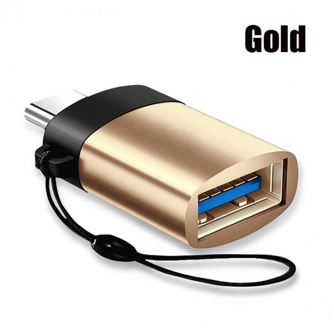 Φορητό Mini Lanyard Metal Shell OTG τύπου C 3.1 Ανδρός σε USB 3.0 Γυναικός προσαρμογός 6