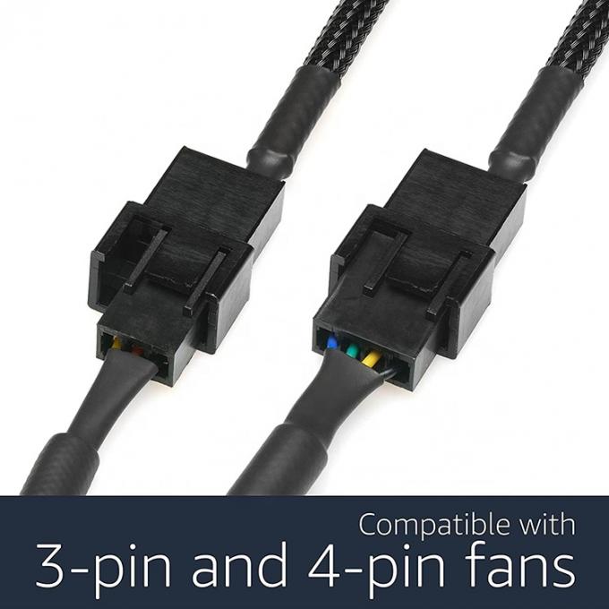 12V Step UP Boost USB σε 3pin 4pin PWM PC ανεμιστήρας ON OFF καλώδιο προσαρμογέα ρεύματος 5