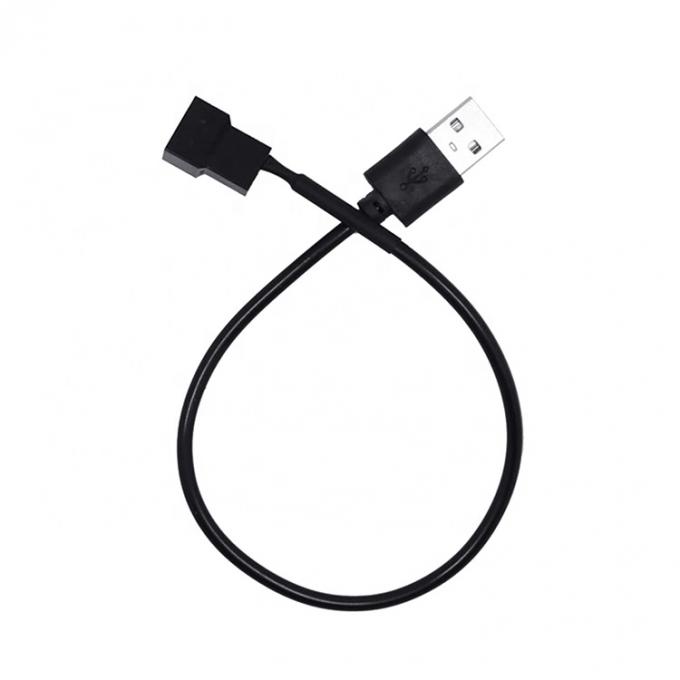 USB σε 3 Pin 4 Pin Molex Γυναίκα PWM 5V Κουτί Ηλεκτρονικός ψυκτικός ψύκτης ανεμιστήρας τροφοδοσίας ηλεκτρικής ενέργειας προσαρμογέα καλώδιο σύνδεσης 3