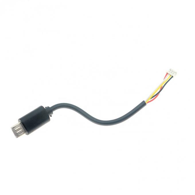 Προσαρμοσμένο 10cm 20cm 30cm 50cm Micro B 5P έως 4P JST MX 1.25mm Connector Wire Cable 5