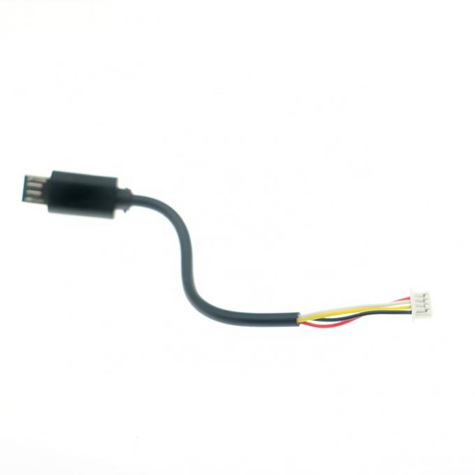 Προσαρμοσμένο 10cm 20cm 30cm 50cm Micro B 5P έως 4P JST MX 1.25mm Connector Wire Cable 4