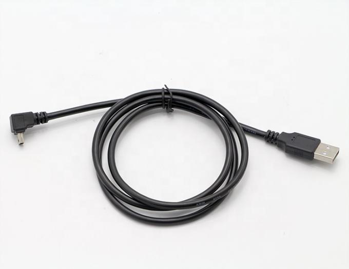 OEM δεξιά αριστερά επάνω κάτω γωνία 90 μοίρες MINI USB καλώδιο για PS3 χειριστή MP3 κάμερα 1