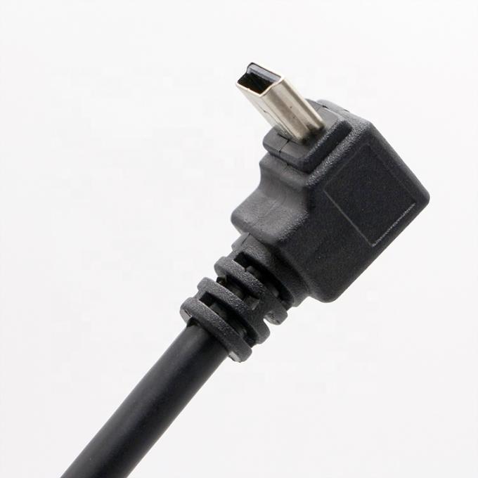 OEM δεξιά αριστερά επάνω κάτω γωνία 90 μοίρες MINI USB καλώδιο για PS3 χειριστή MP3 κάμερα 5