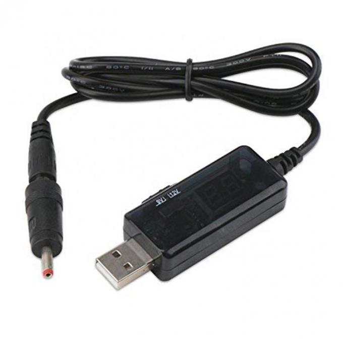 LED Display Πολυσυμβατό Voltage Set Up Booster 5V έως 9V 12V USB σε καλώδιο DC φορτιστή 3