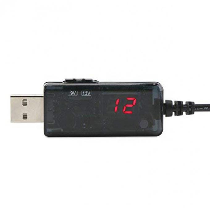 LED Display Πολυσυμβατό Voltage Set Up Booster 5V έως 9V 12V USB σε καλώδιο DC φορτιστή 5