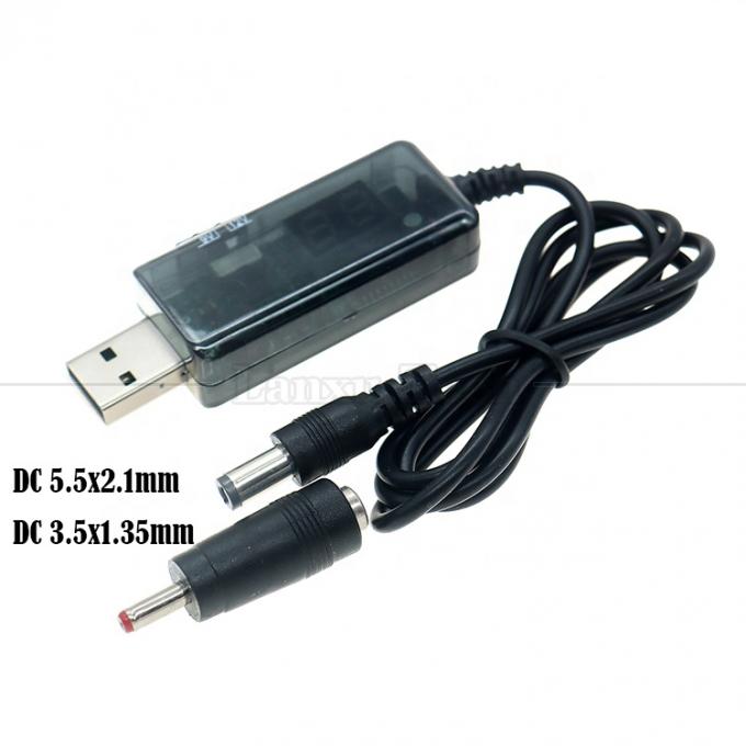 1m Drok 5V USB για την ενίσχυση 9V 12V Step Up Multi Output DC Converter Cable για το modem του δρομολογητή 6