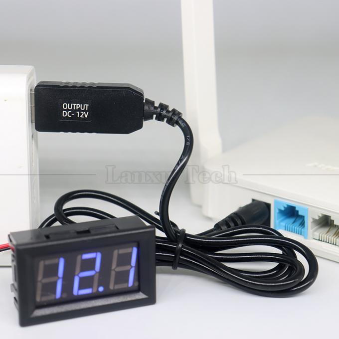 Πολλαπλή λειτουργία 5V USB σε 12V 9V DC 5.5x2.1mm Boost Set Up Power Converter USB καλώδιο για φανάρι ομιλητή Wifi Router 3