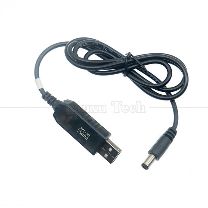 QC3.0 QC2.0 QC φόρτιση Μεγάλη έξοδος 12V 1.5A 9V 2A 5V έως 12V καλώδιο φορτιστή USB για λωρίδα LED δρομολογητή 6