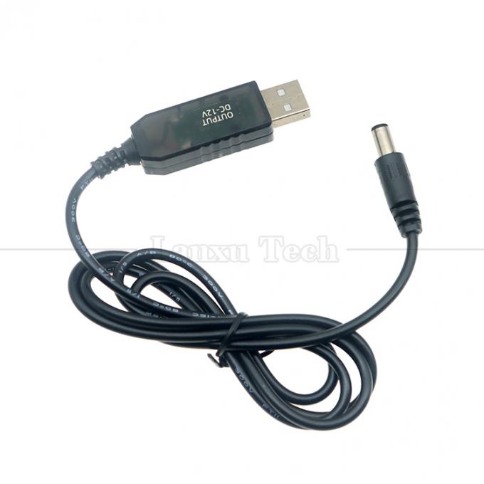 QC3.0 QC2.0 QC φόρτιση Μεγάλη έξοδος 12V 1.5A 9V 2A 5V έως 12V καλώδιο φορτιστή USB για λωρίδα LED δρομολογητή 5