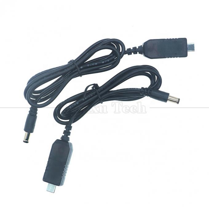 USB τύπου C σε συνεχές 5.5x2.1mm 8.4v 7.4v 6v 4.5v 3.6v 3v 2.4v 9v 12v Διάδρομο λυχνίας LED για Wifi Router 1