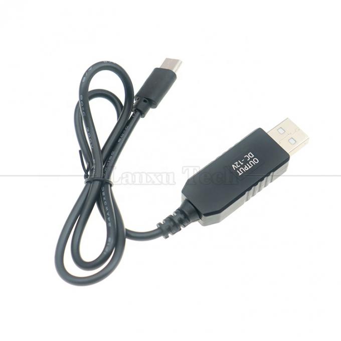 Υψηλής ποιότητας 1m Booster Converter 5v σε 12v USB σε USB Type C καλώδιο φορτιστή ισχύος για ελαφριά στρώματα 5