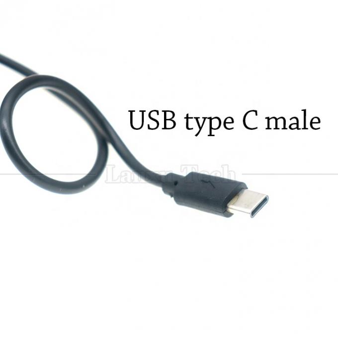 USB 5V σε USB τύπου C 12V Output Booster Converter Καλώδιο φορτιστή ισχύος για Led Light Mats 4