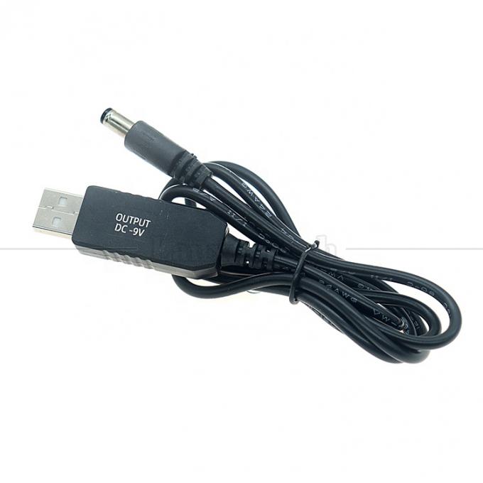 Υψηλής ποιότητας Booster 5V USB σε 9V DC 5.5x2.1mm Step Up Converter Power Charger Cable για Wifi Router Modem 5