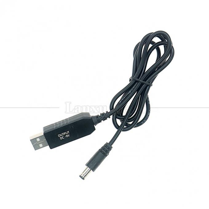 Υψηλής ποιότητας Booster 5V USB σε 9V DC 5.5x2.1mm Step Up Converter Power Charger Cable για Wifi Router Modem 6
