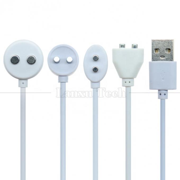 2 PIN USB Μαγνητική Ηλεκτρική Οδοντόβουρτσα Μέσα ομορφιάς Σεξουαλικά παιχνίδια για ενήλικες Δονητή καλώδιο φορτιστή 1