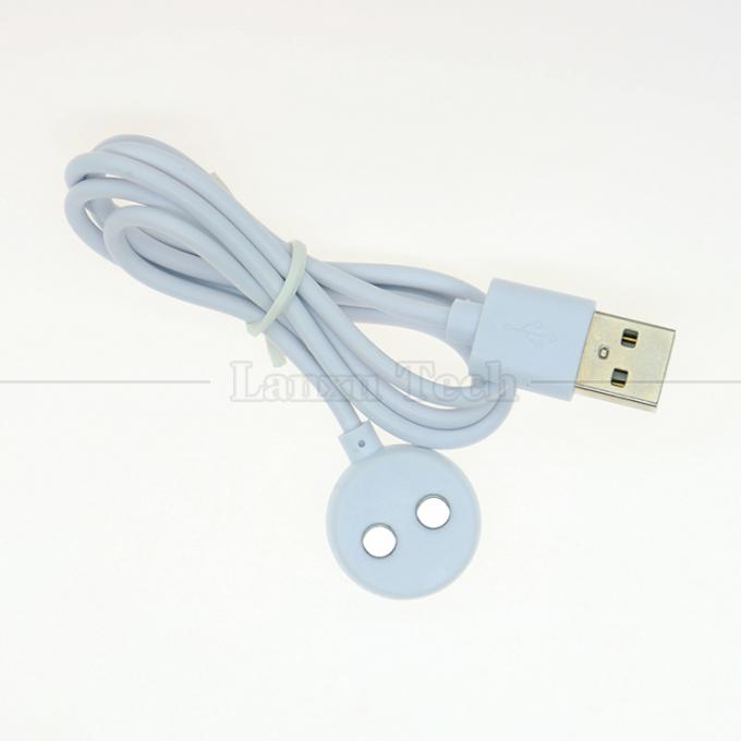 2 PIN USB Μαγνητική Ηλεκτρική Οδοντόβουρτσα Μέσα ομορφιάς Σεξουαλικά παιχνίδια για ενήλικες Δονητή καλώδιο φορτιστή 4