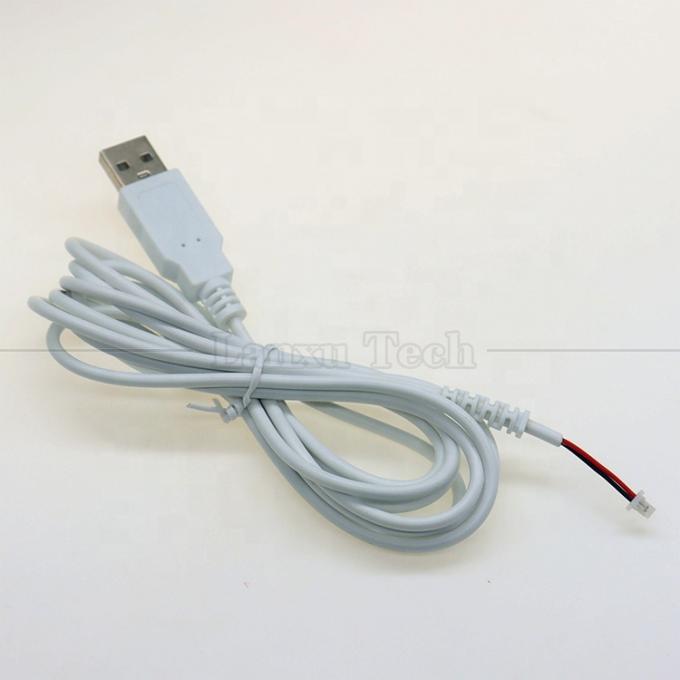 Προσαρμοσμένη συναρμολόγηση USB A αρσενικό σε JST 2pin 1.0mm 2.0mm 1.25mm Pitch SHR MX XH SH VH PH καλώδιο σύνδεσης 4